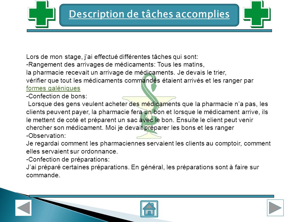 pharmacie stage 3eme
